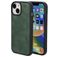 Mobiparts Classic iPhone 14 MagSafe TPU / Poliuretano (PU) Back cover - Emerald Green