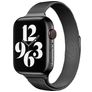 Mobigear Slim Loop Milanesisk loop Apple Watch Armband Magnetlås - 42/41/40/38 mm - Svart