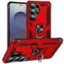 Mobigear Armor ring Samsung Galaxy S26 Ultra Hard Case Back cover Shockproof with Ring Holder - Red