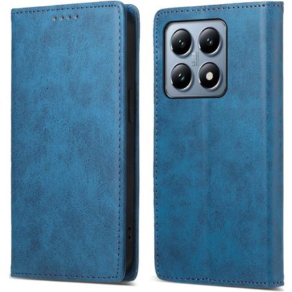 Mobigear Wallet Xiaomi 14T Pro Wallet case - Blue