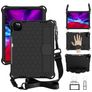 Mobigear HexStrap iPad Pro 11 polegadas (2025) Espuma EVA Capa traseira + Alça de ombro - Preto