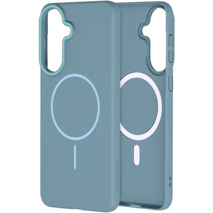 Mobiparts Slim Line Samsung Galaxy A57 MagSafe Hard Case Back cover - Sage Green