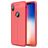 Mobigear Luxury iPhone XS Max TPU flexível Capa traseira - Vermelho