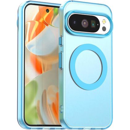 Mobigear Shockproof Google Pixel 10 Pro MagSafe Hardcase Back cover - Blu