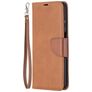 Mobigear Excellent Samsung Galaxy A12 Funda tipo libro Cartera - Marrón