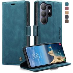 CaseMe 013 Samsung Galaxy S26 Ultra Wallet case - Blue