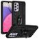 Mobigear Armor Ring Samsung Galaxy A33 Hårdt Bagsidecover Stødsikkert med ringholder - Sort