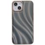 Mobigear Wavy iPhone 14 Funda Plástico rígido Carcasa - Plateado