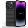 Mobigear Bumpy iPhone 15 Pro Flexibel TPU Skal - Svart
