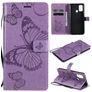 Mobigear Butterfly OPPO A53s Wallet case - Purple
