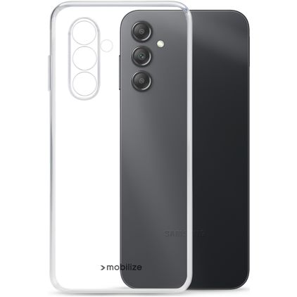 Mobilize Gelly Gennemsigtig Samsung Galaxy A15 Fleksibel TPU Bagsidecover - Gennemsigtig