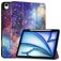 Mobigear Tri-Fold iPad Air 13 tommer (2025) Pungetui + Stylus-holder - Milky Way Nebula
