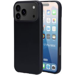 Mobiparts Classic iPhone 17 Pro Max Elastyczne TPU Etui plecki - Czarny