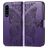 Mobigear Butterfly Sony Xperia 5 IV Wallet case - Purple