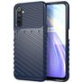 Mobigear Groove Realme 6 Elastyczne TPU Etui plecki - Niebieski
