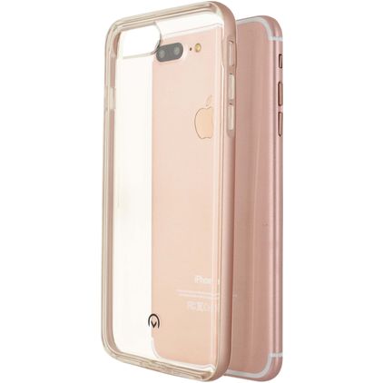 Mobilize Gelly Plus iPhone 8 Plus TPU flexível Capa traseira - Rosa dourado