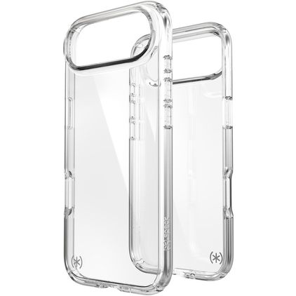 Speck Presidio Perfect Clear Läpinäkyvä iPhone Air Kova Suojakuori Iskunkestävä - Läpinäkyvä