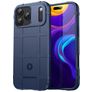 Mobigear Rugged Shield iPhone 18 Pro Max TPU flexible Carcasa Antigolpes - Azul
