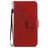 Mobigear Flowers OPPO A54 5G Cover a libro portafoglio - Rosso
