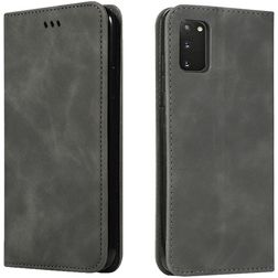 Mobigear Retro Slim Samsung Galaxy S20 Plånboksfodral med sedelfack - Grå