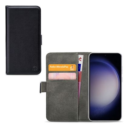 Mobilize Classic Gelly Wallet Samsung Galaxy S23 Funda tipo libro Cartera - Negro