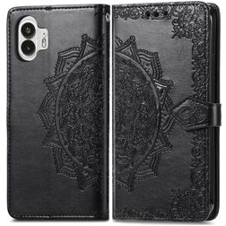 Mobigear Mandala Nothing Phone (2) Wallet case - Black