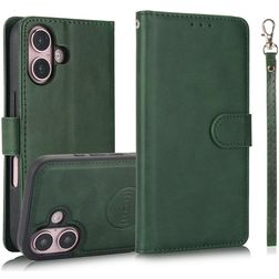 Mobigear Wallet iPhone 16 Plus Case Detachable 2-in-1 Wallet Case Wallet - Green