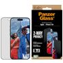 PanzerGlass Ultra-Wide Fit iPhone Air Glas Skærmbeskytter Privacy - Case Friendly + Monteringsramme - Sort