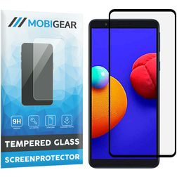 Mobigear Premium Samsung Galaxy A01 Core Cristal templado Protector de pantalla - Compatible con fundas - Negro