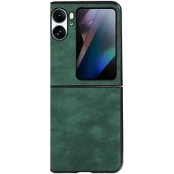 Mobigear Excellent OPPO Find N2 Flip Funda Plástico rígido Carcasa - Verde