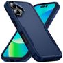 Mobigear Heavy Armor iPhone 16 Plus Hårdt Bagsidecover Stødsikkert - Blå
