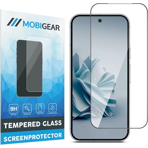 Mobigear Premium Google Pixel 9 Pro Vidro temperado Película de ecrã - Compatível com capas - Preto