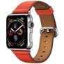 Mobigear Roma Bracelete Pele Fivela para Apple Watch - 42/41/40/38 mm - Laranja