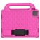 Mobigear Diamond iPad Pro 11 pulgadas (2022) Funda infantil para tablet con asa - Rosa