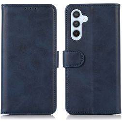Mobigear Wallet Samsung Galaxy A35 Cover a libro portafoglio - Blu