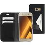 Mobiparts Classic Wallet Samsung Galaxy A3 (2017) Lompakkokotelo + Setelitasku - Musta