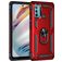Mobigear Armor Ring Motorola Moto G60 Hardcase Back cover Antiurto con anello - Rosso