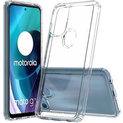 Mobigear Crystal Transparente Motorola Moto G71 5G Plástico rígido Capa traseira - Transparente