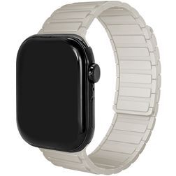 Mobilize Magnetic Silikon Apple Watch Armband Magnetlås - 42/41/40/38 mm - Stjärnglans