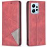 Mobigear Rhombus Slim Xiaomi Redmi Note 12 Pungetui - Rød