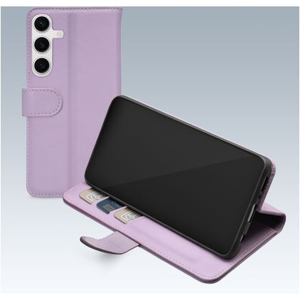 Mobilize Premium Gelly Samsung Galaxy S26 Capa livro Carteira - Roxo