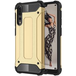 Mobigear Outdoor Huawei P20 Pro Hardcase Etui plecki Wstrząsoodporne - Złoty
