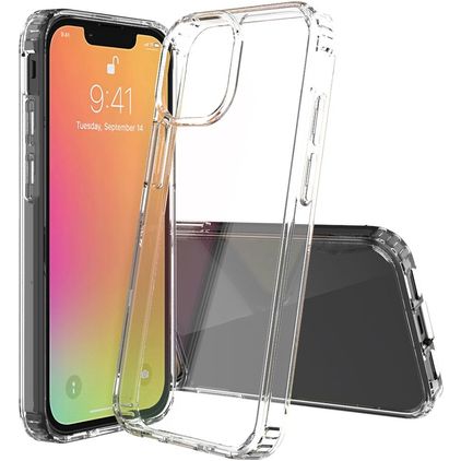 Mobigear Crystal Transparente iPhone 13 Mini Plástico rígido Capa traseira - Transparente