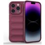 Mobigear Bumpy iPhone 15 Pro Flexible TPU Back cover - Burgundy