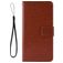Mobigear Wallet Vivo V21 Cover a libro portafoglio - Marrone