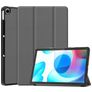 Mobigear Tri-Fold Realme Pad 10.4 (2021) Capa livro - Cinzento