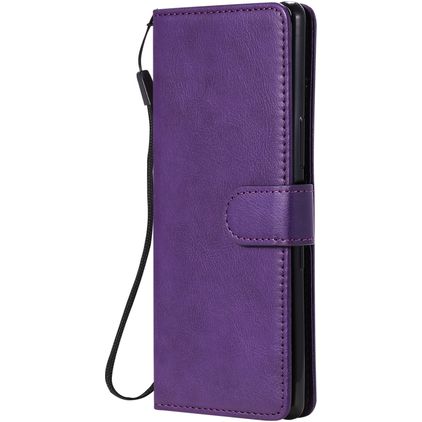 Mobigear Premium Sony Xperia L4 Lompakkokotelo + Setelitasku - Violetti