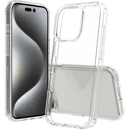 Mobigear Crystal Clear iPhone 16 Pro Hardcase Etui plecki - Przezroczysty