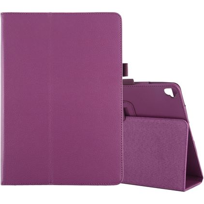 Mobigear Classic iPad Pro 10.5 Inch (2017) Wallet case + Stylus Holder - Purple