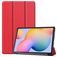 Mobigear Tri-Fold Samsung Galaxy Tab S6 Lite Plånboksfodral - Röd